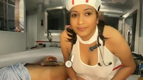 Fake Hospital Sex- Big Dick Patient Seduce and Fucked by Nurse Girl