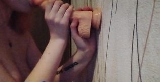 A Shy Girl Is Sucking a Cock, Do You Like the Way I'm Doing It?