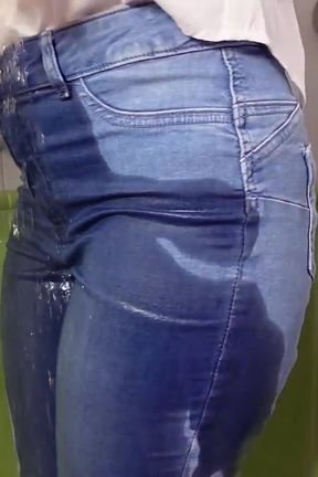 Shower in Jeans and Heels