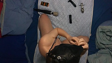 Full and uncut kinky masturbation session with hood and gag, locking plug, clit pumping and anal play! I was getting rather h...