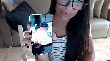 petite latina danika mori play in front of webcam!!