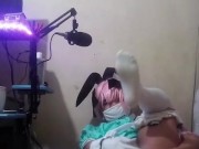 What the cosplay maid does on their break (FULL)