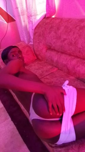 Horny Big Booty Twink Teases You with His Big Butt