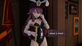 Bunny Girl Teases Her Man in Sultry Hentai Fantasy Ride