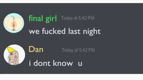 DID I CUM IN YOUR ASS