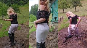 defi realises !! je pisse dans mon pentalon en exterieur