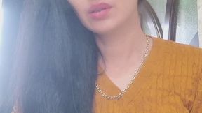 Brushing my hair while smoke and cough by Anna Sparkle