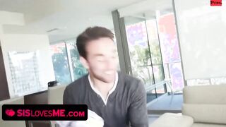Sis Loves Me - Pervert And His Friend Take Turns On Fucking Bae Step Sis