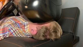 face tormented by butts - facesitting female domination