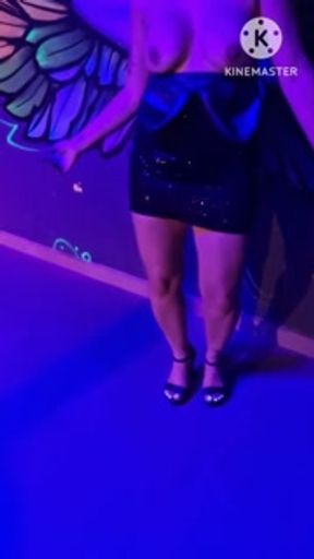 The start in a swing club