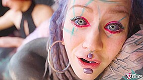 Pet Play Dominatrix Controls Tattoo Cat-girl - ZFilmzOriginals