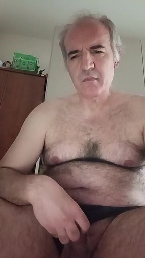 A Long Hot Masturbation of My Hard Cock on a Saturday in July