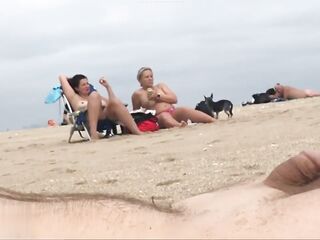 Excited to be seen by Women at the Moment of Ejaculation/nudist Beach