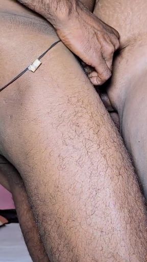 Indian sexy wife cheated on her husband and got hard by her   Clip 1