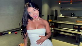 angie lorenna gets spicy and squirts in her first video