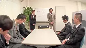 Office sluts gets a pounding she craved for