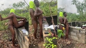 big dick banging in the bush