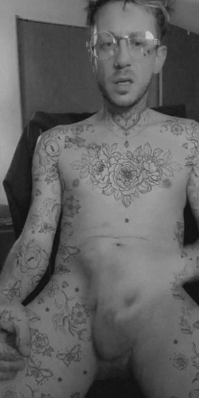 Alex Dabootee strokes his hard, lonely cock