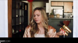 Deeper. Gorgeous Avery gets creampied by Anton's thick BBC