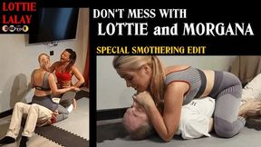 LOTTIE LALAY and MORGANA both SMOTHERS sarcastic french macho (HD)