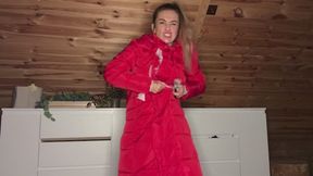 Burns & destroys the Christmas coat wmv