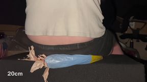 Bigbootylucy and Dragon Crushing 18 Beachballs Togheter 170kg!