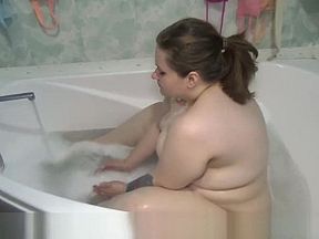 Testing dry massage and bubble bath