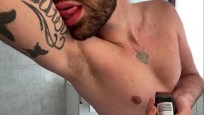 I shave my body and my cock!!