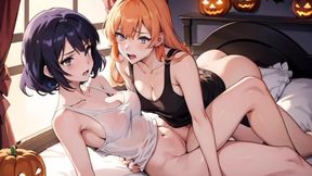 AI-generated Anime porn story of Big ass stepmom agrees to share bed with stepson, (Hindi Audio Story)