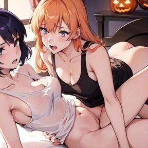 AI-generated Anime porn story of Big ass stepmom agrees to share bed with stepson, (Hindi Audio Story)