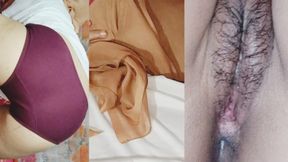 Sleazy hijab MILF cheats on her husband