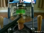 Hands Free Masturbation Machine Poyostick Zero Gravity MOP w a Venus 2000