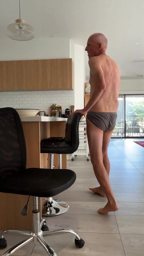 Angie stripping