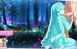 [F4M] | Helping A Shy Honey Slime Girl Overcome Her Fears While She Overwhelms You  [Lewd ASMR]