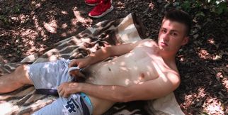 Hairy ass sub is going to get fucked outside (CZ XXX)