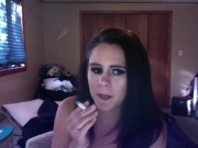 Smoking Story Time: First Date 9 Inch Triple Creampie