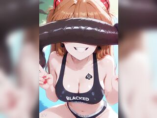 Manga Asuka Desires BBC Solely (AI)