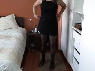 I desire you to bang me in the ass and cum inside me, I love your dick, the stepmother moans during the time that mas