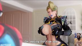 Slutty Petite Harley Quinn Sucks Dick so Good She Gets Slapped, Emma Helps Small Cock Spider-man Cum Hard