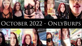 October 2022 - OnlyBurps Compilation