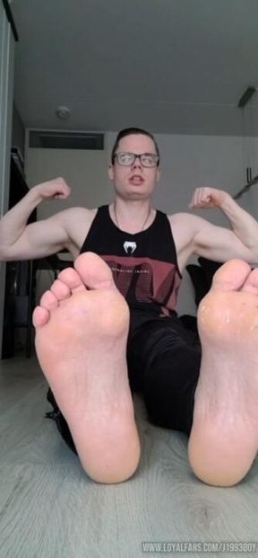 Nude part Mind Conditioning jock session