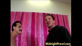 Sophie Dee blowjob and Banged threesome