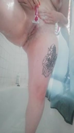 A shower, shaving and detailing