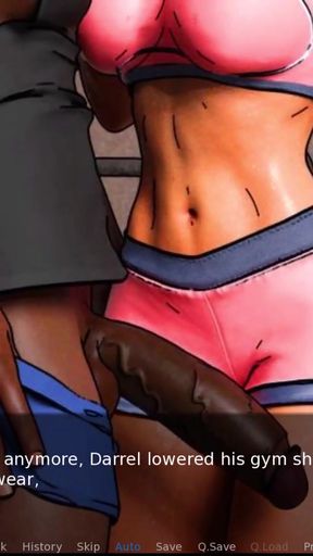 Iconic moment from &quot;A Couple&#039;s duet of love and lust #5 - Darrel and Nate Enjoyed there time at the gym Darrel got a&quot;