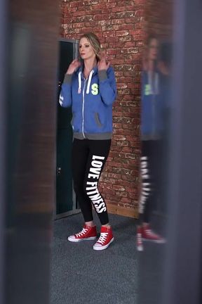 Leah - Locker Room Undercover - JOI