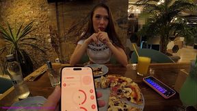 He Took Control Of My Vibrator On A Date And Give Me Multiple Orgasms