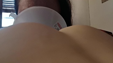 My friend farts in my face using a funnel 4K