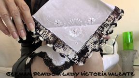 Your Vintage Handkerchief Sniffing Day – Part 1, Lady Victoria Valente