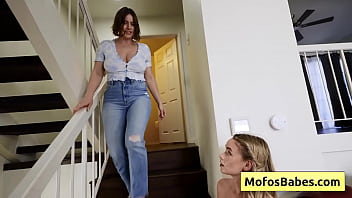 Blonde teen hot girl Khloe Kingsley banged hard by Charles Dera and enjoy nasty facial