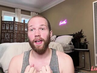 Down Doggy: Black babe doing sweaty nude Yoga and grinding on white interracial boyfriend